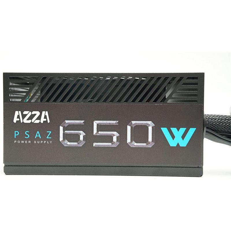 Alimentation AZZA 650w, 80+ bronze - CARON Informatique - Calais