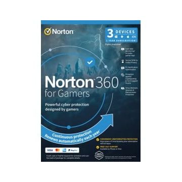 Norton 360 3 Appareils Gamers Edition 2023, 3 appareils