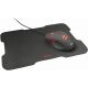 Souris filaire Gamer Trust Ziva + Tapis de souris