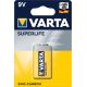 VARTA 9V 6F22 - 9 Volts