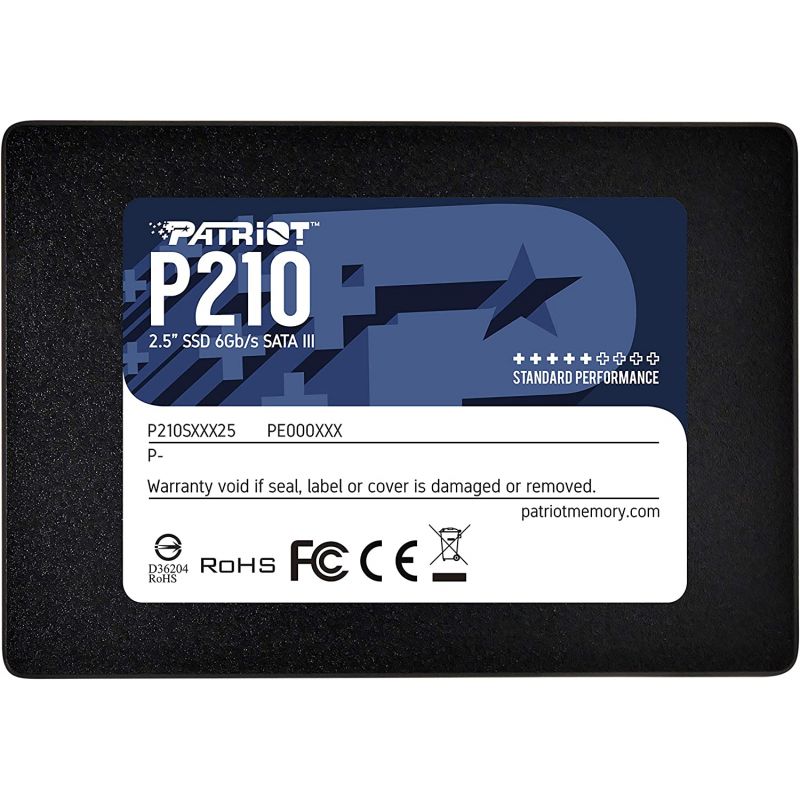 SSD Patriot P210 1To 2.5'', SATA III 6GB/s, 600/520 MB/s - CARON  Informatique - Calais