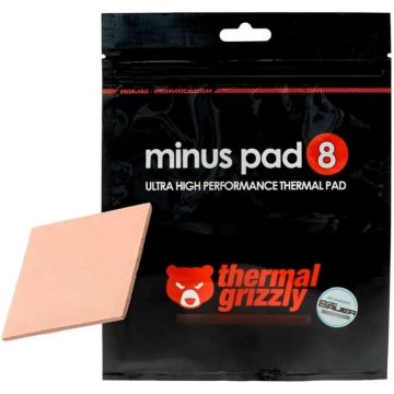 Pad Thermique Thermal Grizzly Minus Pad 8 30x30x1,5 mm (Rose)