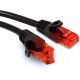 Câble réseau 7.5m ethernet RJ45 Cat 6 Gigabit F/UTP, noir - MCTV-756