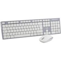 Pack Clavier souris T'nB Classy, sans fil, blanc