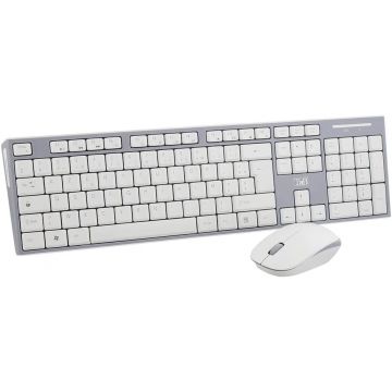 Pack Clavier sans fil Wifi Logitech MK295 Blanc + Souris sans fil