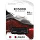SSD 512Go KINGSTON KC3000 PCIe 4.0 NVMe M.2 SSD