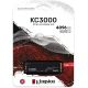 SSD 4To KINGSTON KC3000 PCIe 4.0 NVMe M.2 SSD - SKC3000D/4096G