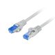 Câble réseau 3m ethernet RJ45 S/FTP Cat 6A, gris