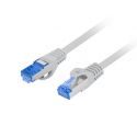 Câble réseau 3m ethernet RJ45 S/FTP Cat 6A, gris