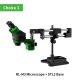 Microscope Trinoculaire avec bras déporté Relife RL M3T-STL2 Noir