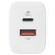 SILICON POWER Charger QM16 Quick Charge 18W USB Type-A USB Type-C - SP18WASYQM162PAW