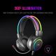 Casque micro Mars Gaming RGB - blanc ou noir - MHRGBW