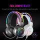 Casque micro Mars Gaming RGB - blanc ou noir - MHRGBW