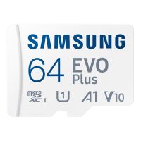 MicroSD 64Go Samsung Evo Plus, jusqu'à 130Mb/s - MB-MC64KA/EU