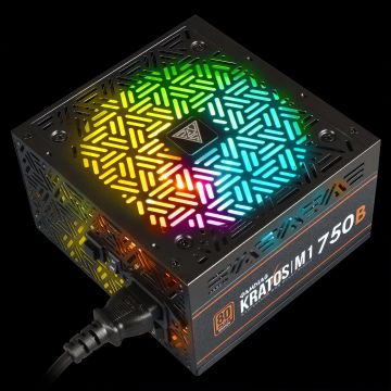 Alimentation Gamdias Kratos M1-750B RGB - 750W - 16200-01000-10000-G