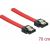 Nappe Delock SATA3 6Gb/s 70cm à clips, rouge - 82678