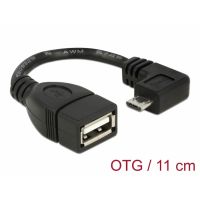 Câble Delock OTG USB 2.0 A - micro B 0.20 m