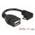 Câble Delock OTG USB 2.0 A - micro B - 11cm - 83104