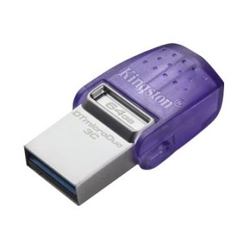 Clé 64Go Kingston DataTraveler microDuo 3C - DTDUO3CG3/64GB