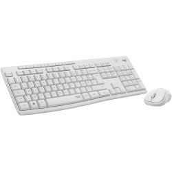 LOGITECH MK295 Silent Wireless Combo - blanc -920-009795