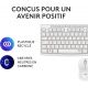 LOGITECH MK295 Silent Wireless Combo - blanc -920-009795