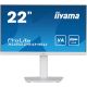 Moniteur 21.5"Iiyama ProLite XUB2294HSU-W2, VA, 1ms, HDMI/DP/USB/HP