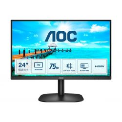 Moniteur 24" AOC 24B2XHM2 - 4ms - 75Hz - VGA/HDMI