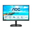 Moniteur 24" AOC 24B2XHM2 - 4ms - 75Hz - VGA/HDMI