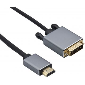Câble DVI vers HDMI en 2 mètres - Helos 288691