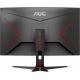 Moniteur 24" AOC C24G2AE/BK 16:9-VA- Full HD - 1ms 144Hz -VGA- HDMIx2/ MHL - DP