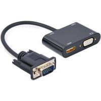 Convertisseur VGA HDMI, + audio, 0.15m - GEMBIRD - A-VGA-HDMI-02