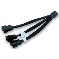 Câble répartiteur EKWB à 3 voies pour ventilateurs PWM à 4 broches, 10 cm