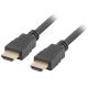 Câble HDMI 1.4b - 20m - plaqué or - LANBERG CA-HDMI-10CC-0200-BK