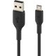 Câble micro B - USB2.0 1m noir - BELKIN CAB005BT1MBK