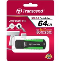 Clé USB3.0 64Go Transcend anti-choc, verte - TS64GJF810