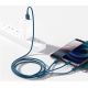 Câble 3 en 1 Baseus Superior USB 2.0 type A vers Micro USB, Type C & Lightning M/M 1,5m