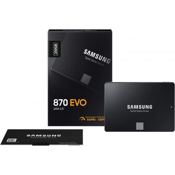 SSD Samsung 870 EVO, 250Go SATA3 - MZ-77E250B/EU