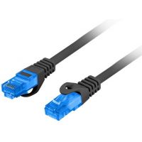 Câble réseau 1m ethernet RJ45 S/FTP Cat6A Gigabit - Noir