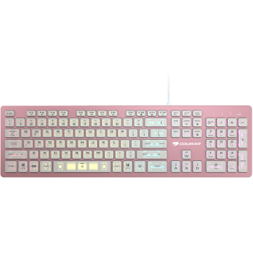 Clavier Cougar Vantar AX RGB, Rose