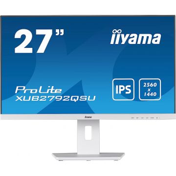 Moniteur 27" iiYama XUB2792QSU-W5, 5ms, IPS, DVI-HDMI-DP