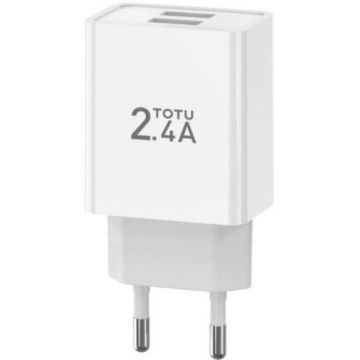 Chargeur double USB TOTU - 2.4A Max charge rapide