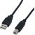Câble USB 2.0 en 1.8m série A à série B, noir - MCL MC922ABE-2M/N