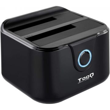 Station d'accueil TooQ HDD/SSD SATA USB3.0 - fonction clônage - TQDS-802B