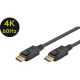 Câble DisplayPort 1.2, 4K - 2mètres - S-IMPULS 77492