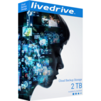 Livedrive Cloud Backup 2 To - 2 PC/Mac et 5 appareils mobiles - Abonnement 1 an