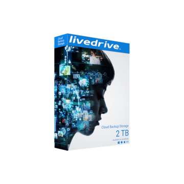 Livedrive Cloud Backup 2 To - 2 PC/Mac et 5 appareils mobiles - Abonnement 1 an