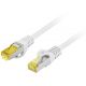 Cable réseau 2m ethernet RJ45 Cat6A S/FTP, gris, LANBERG - PCF6A-10CU-0200-S