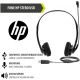 Casque micro HP Stereo USB Headset - T1A67AA