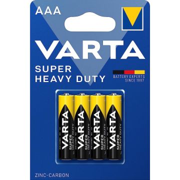 Piles VARTA LR03 AAA, 1.5V, pack 4