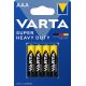 Piles VARTA LR03 AAA, 1.5V, pack 4